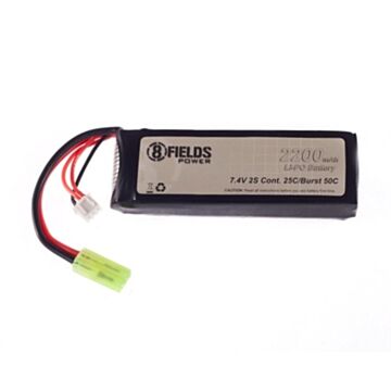 Battery Li-Po 7.4V/2200mAh 25/40C 8Fields