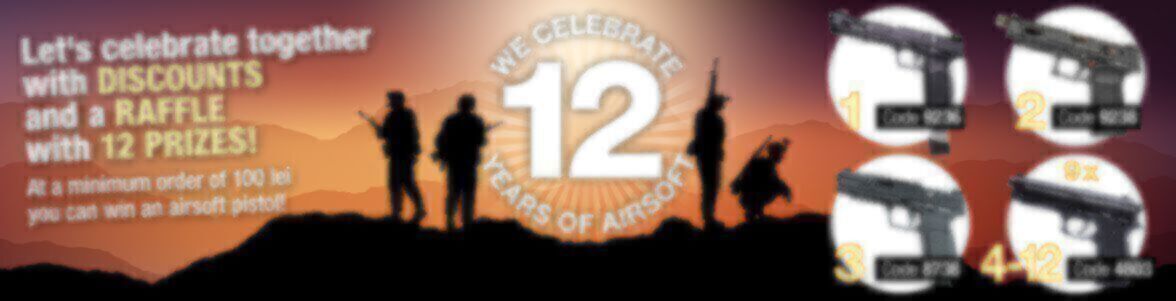 Celebrate 12 years of airsoft