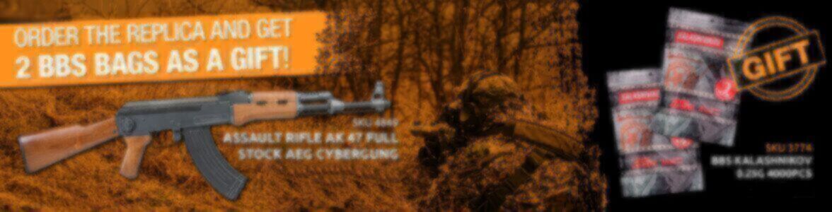 Airsoft AK 47 Wood Cybergun Offer