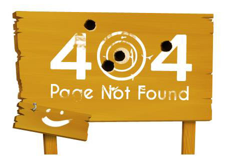 error page 404