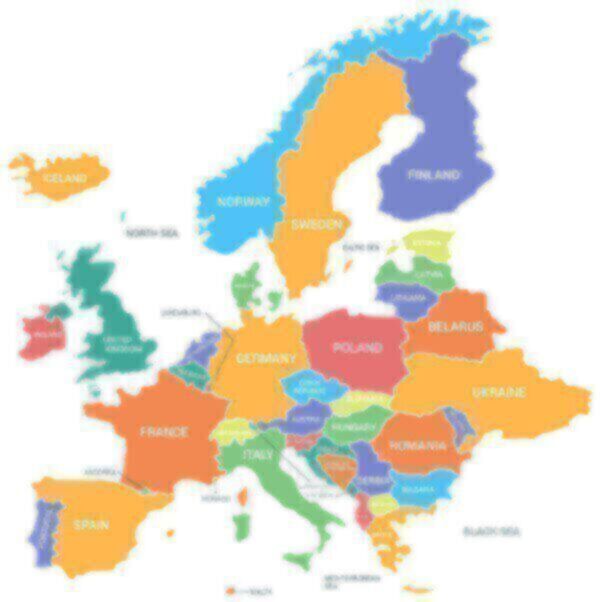 Europe map